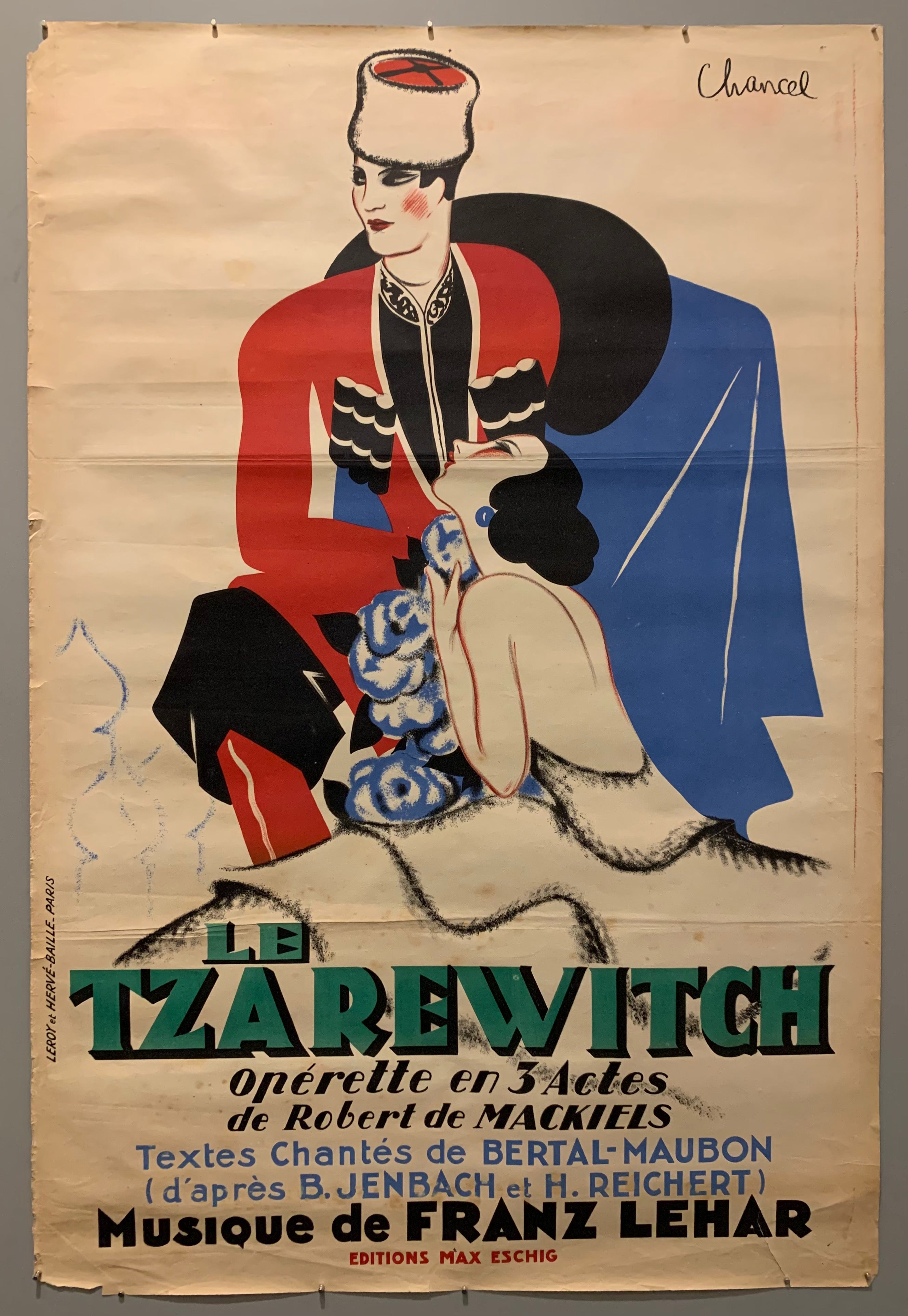 Le Tzarewitch Poster
