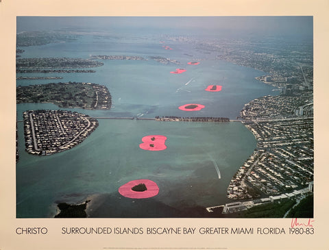 Link to Christo's Surrounded Islands Florida PosterChristo 1980-83 Product