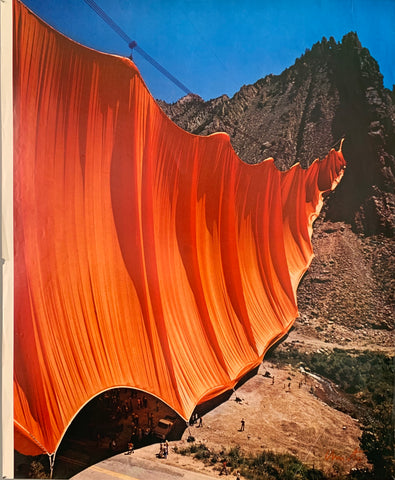 Link to Christo's Valley Curtain Arkansas River Colorado PosterChristo Product