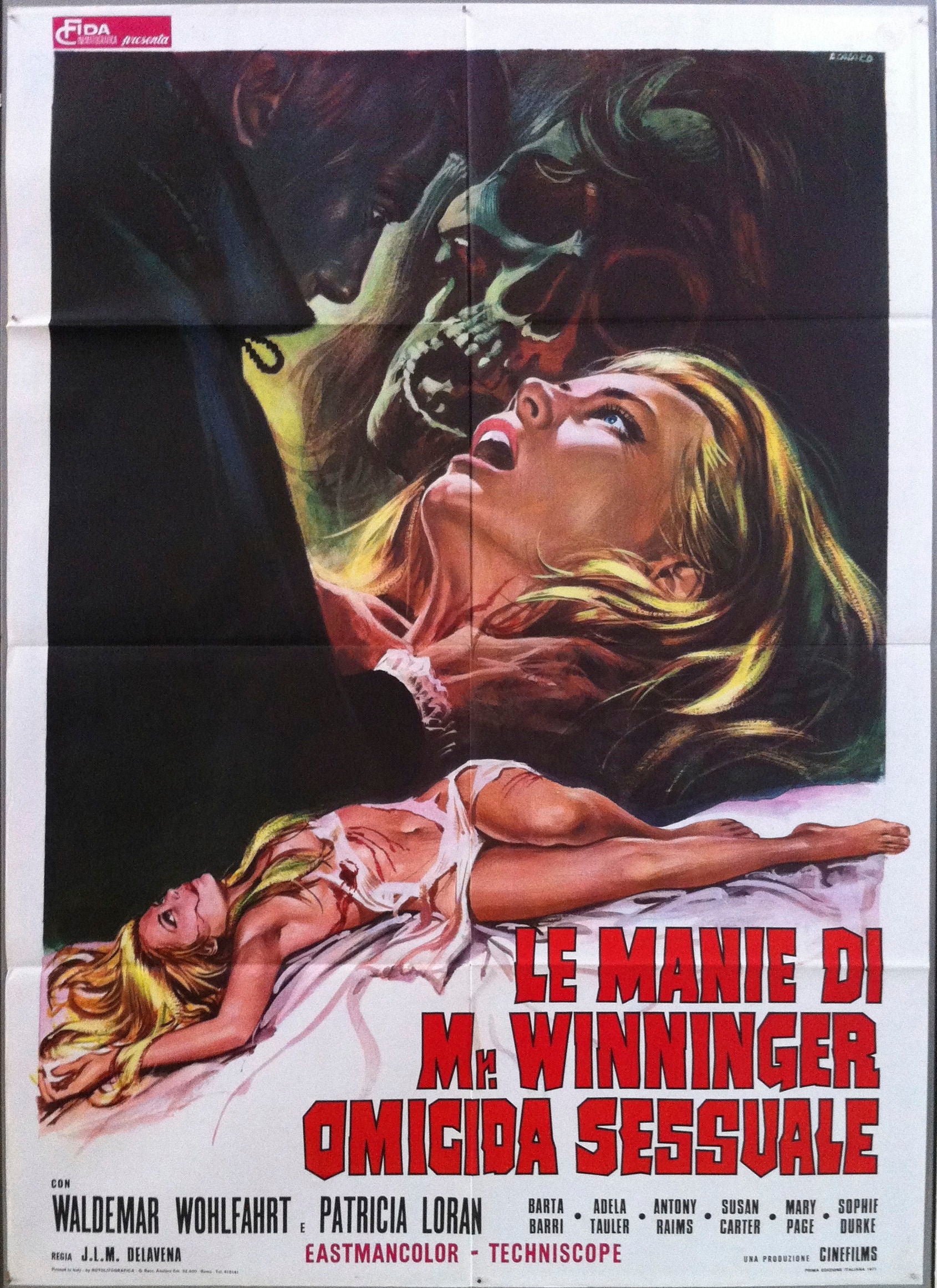 Le Manie di Mr, Winninger Omicida Sessuale