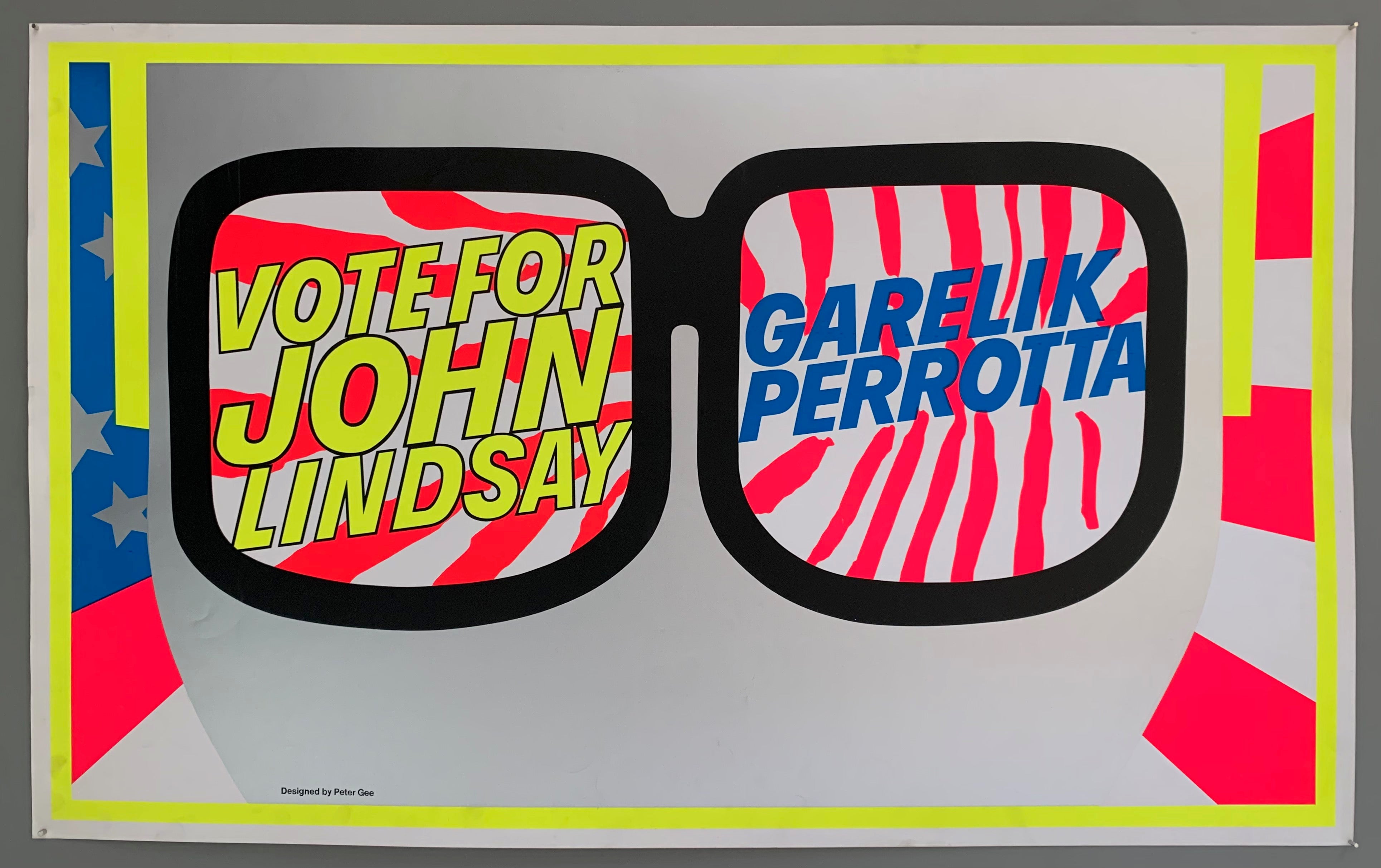 John Lindsay Campaign Poster #2