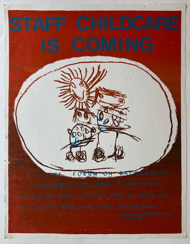 Link to  Staff Childcare is Coming PosterUSA, c. 1950s  Product