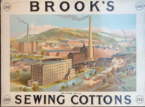 Link to  Brook's Sewing Cottons PosterEnglish Poster, c. 1880  Product