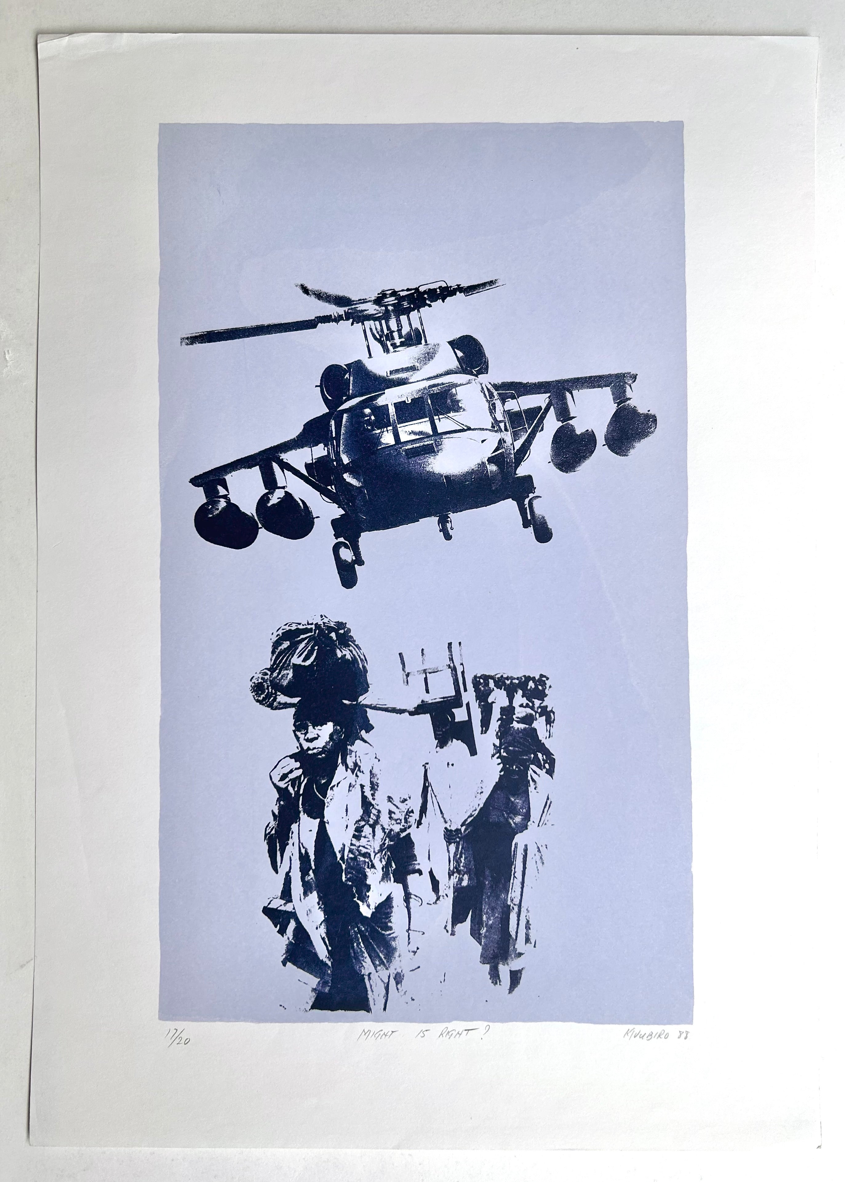 Might is Right? Kivu Biro Print