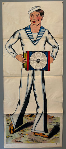 Link to Sailor Playing Accordian Weissenburg Lithograph #4France, c. 1890s Product