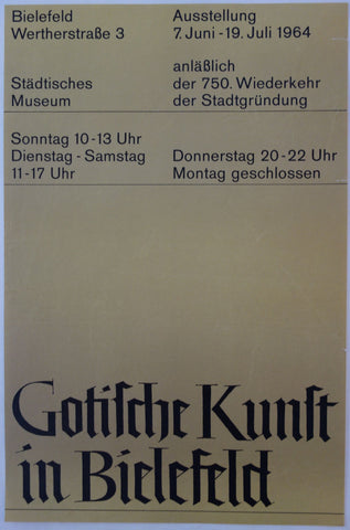 Link to  Gotische Kunst in BielefeldGermany, 1964  Product
