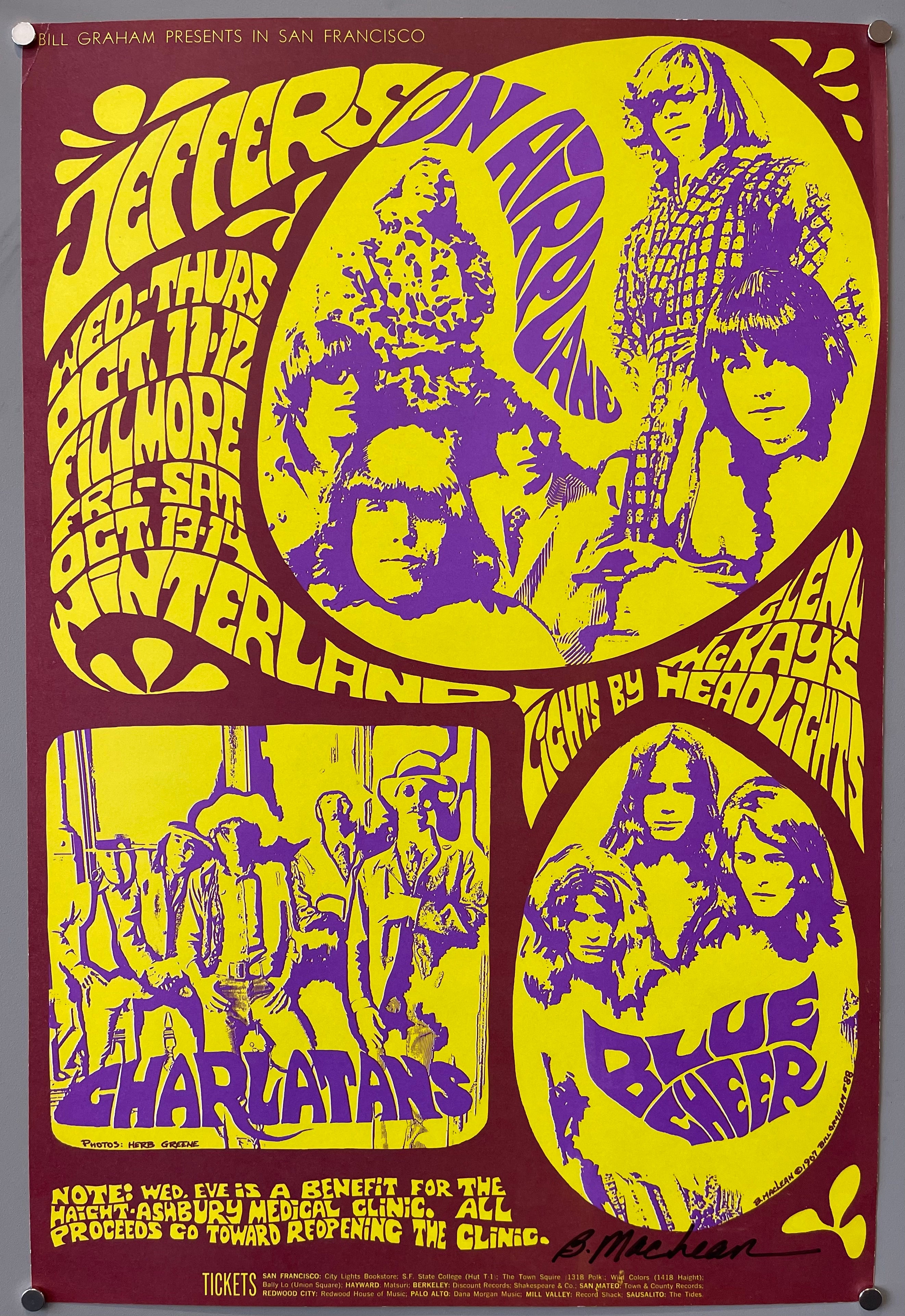 Jefferson Airplanes Poster