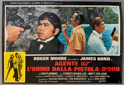 Link to Agente 007: L'Uomo Dalla Pistola D'Oro Film PosterITALY FILM, 1974 Product