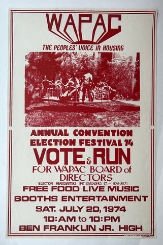 Link to  WAPAC Annual Convention PosterUSA, 1975  Product
