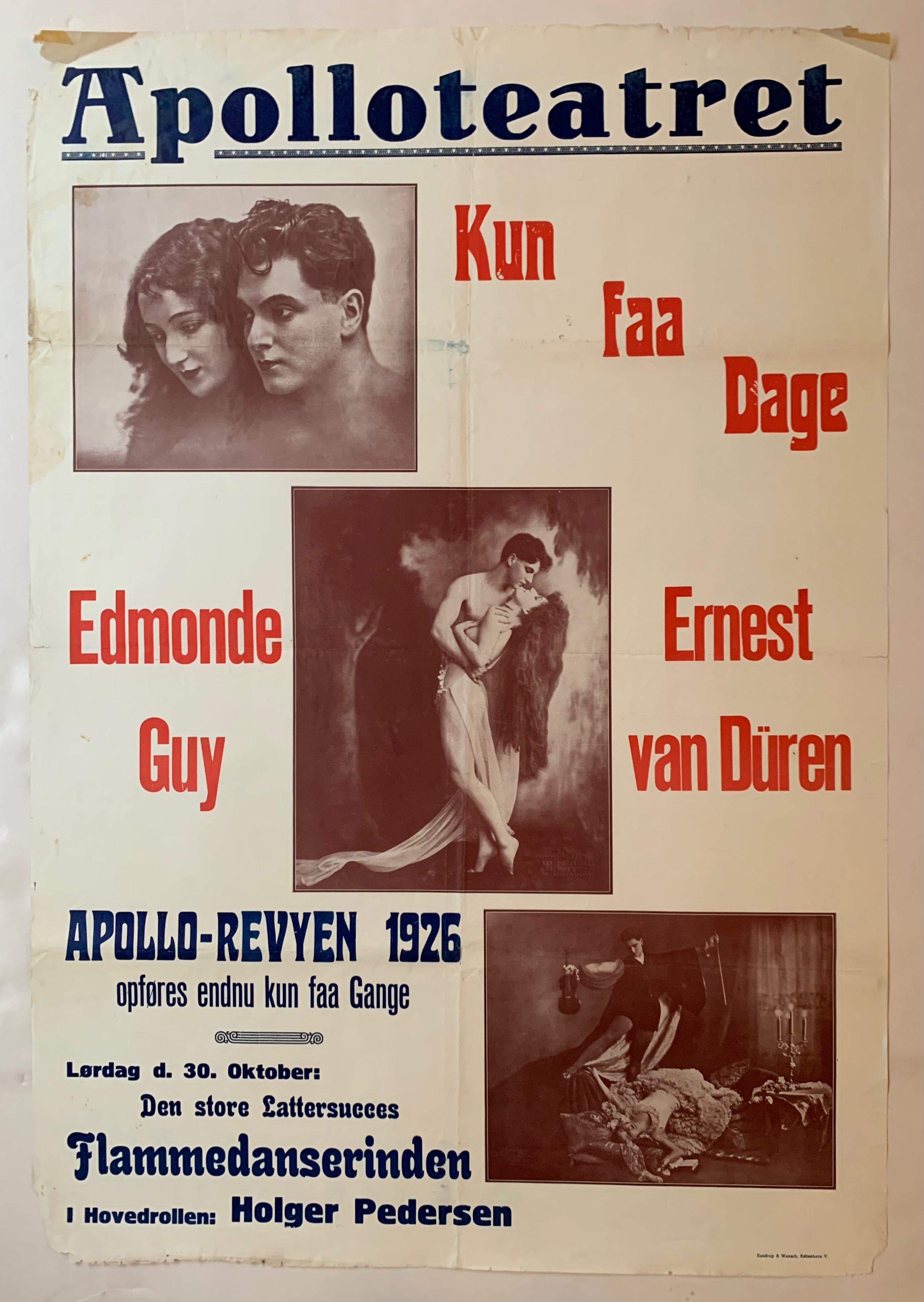 Apolloteatret Poster