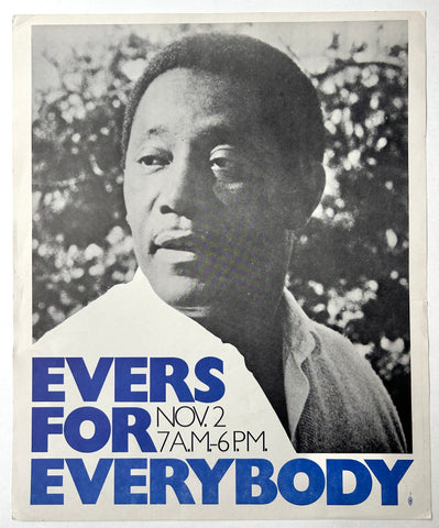 Link to  Evers for Everybody PosterUSA, c. 1960s  Product