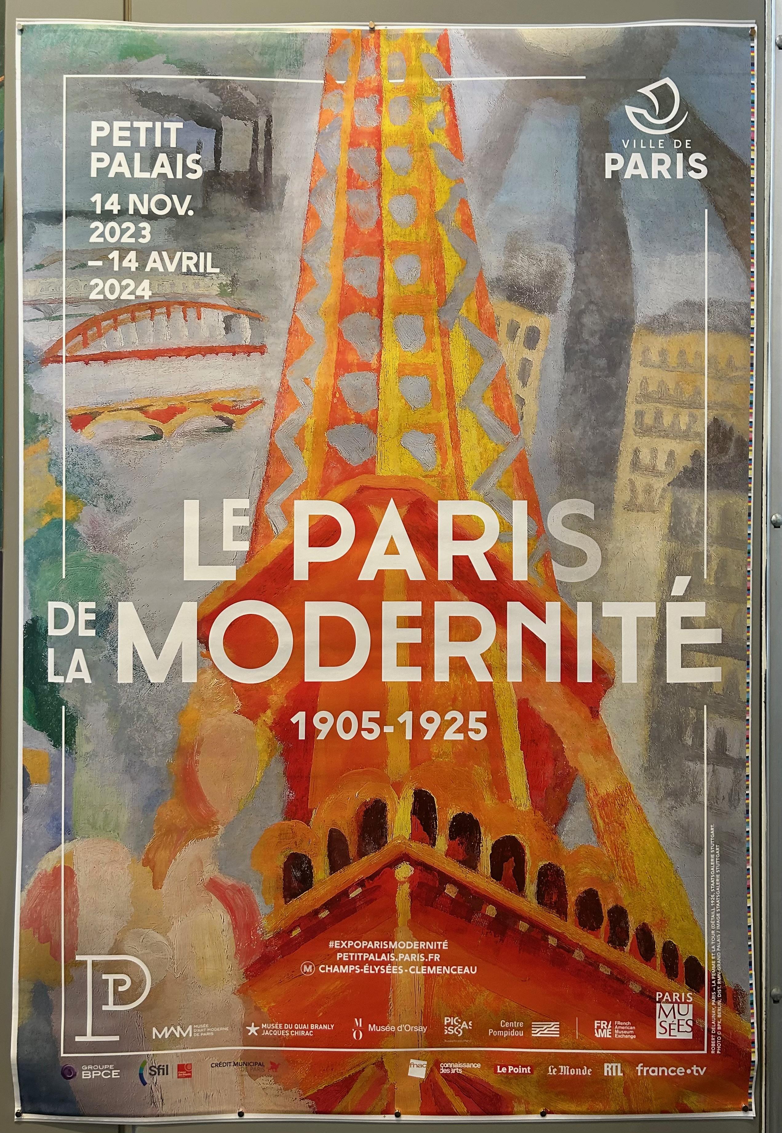 Le Paris de la Modernité Poster