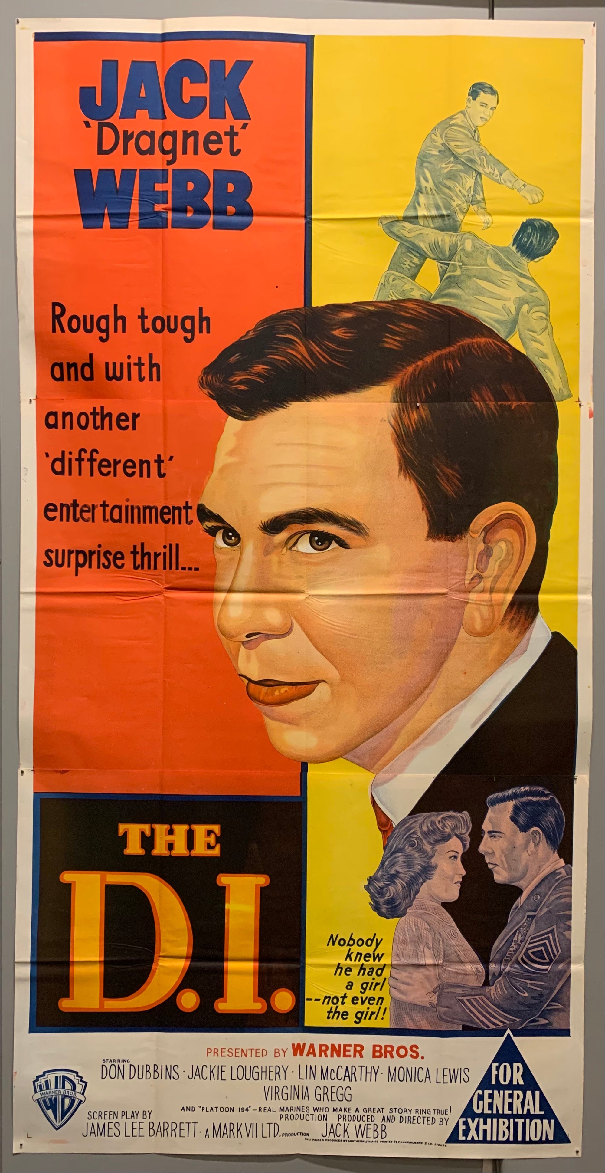 The D.I. (1957) Poster