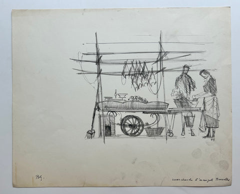 Link to Marchande d'Escargeto Pouxelles, Benoît Gilsoul #29Belgium, c. 1980s Product