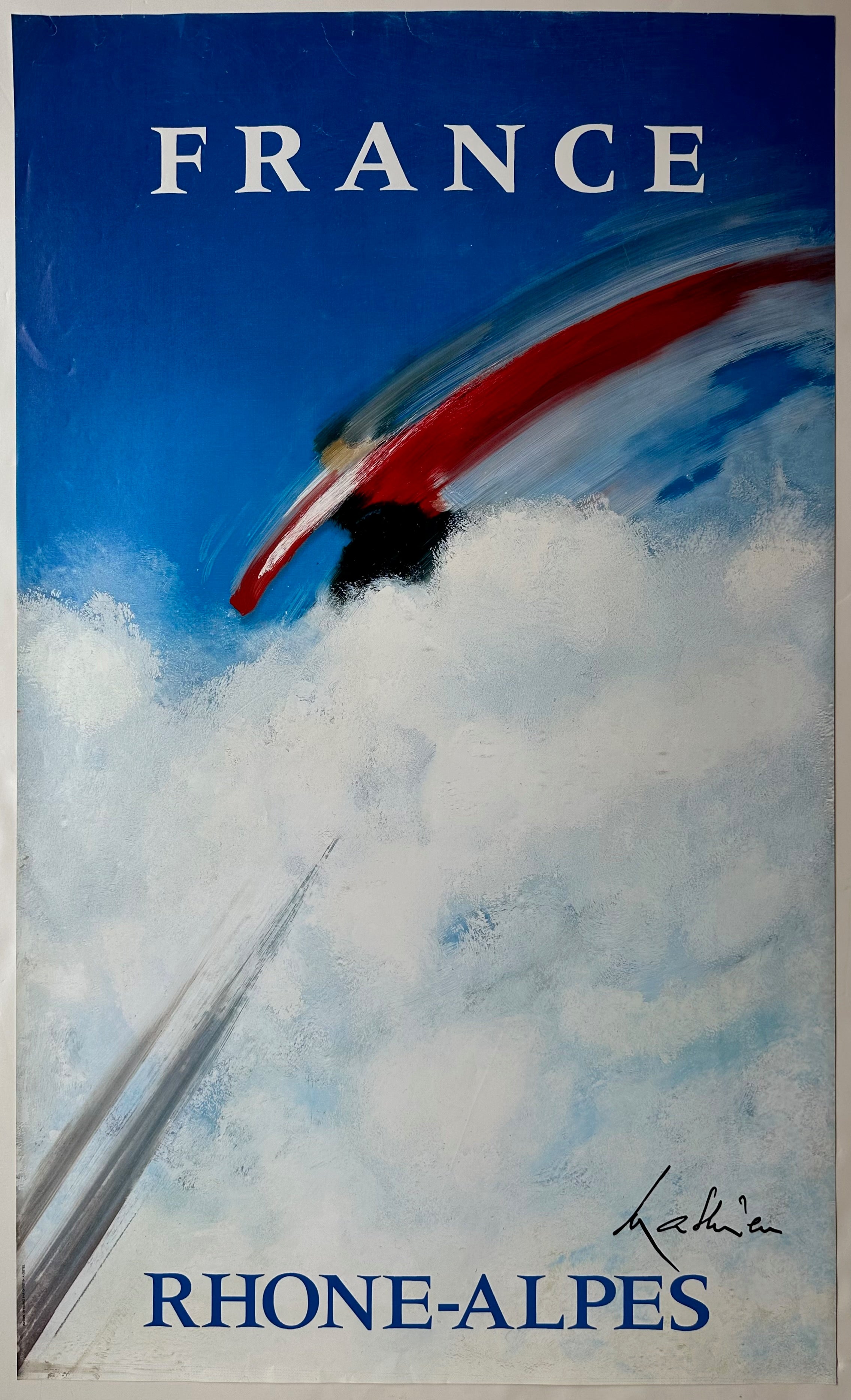 France Rhone-Alpes Poster