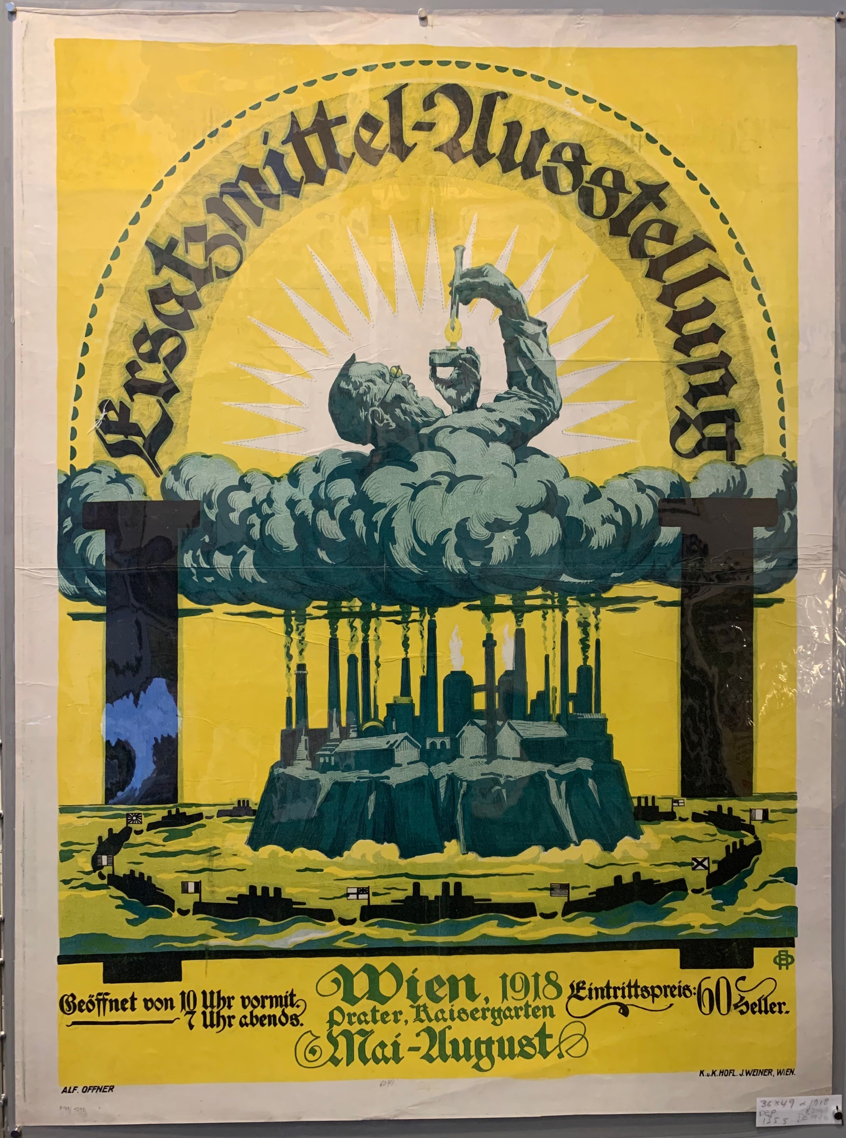 Ersatzmittel-Ausstellung Poster