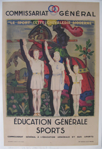 Link to Commissariat General Education Generale SportsJean A. Mercier 1940 Product