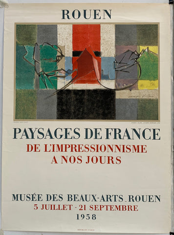Link to Rouen "Paysages De France" by Jacques VilllonFrance, 1958 Product