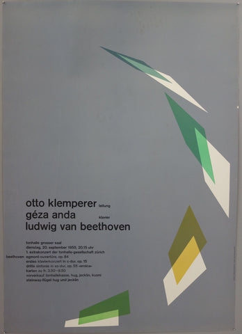 Link to Otto Klemperer geza anda: Ludwig Van BeethovenSwitzerland 1955 Product