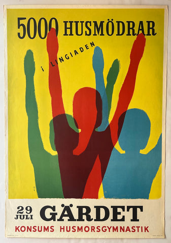 Link to  5000 Husmödrar PosterSweden, 1949  Product
