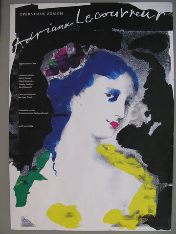 Link to  Adriana Lecouvreur Swiss PosterSwitzerland, 1994  Product