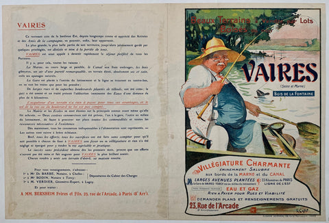 Link to  Beaux Terrains a Vendre par Lots Boises ou non "Vaires" (Seine et Marne) Bois de la Fountaine by H. CallotC. 1890  Product