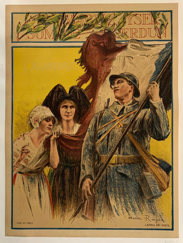Link to  Henri Royer "Battle of Verdun"France, 1915  Product