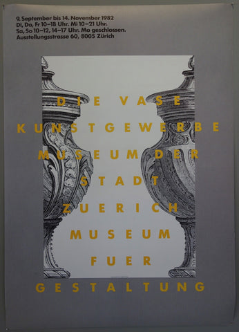 Link to Die Vase Kunstgewerbemuseum Der Stadt Zuerich Museum Fuer Gestaltung ST19Switzerland, 1982 Product