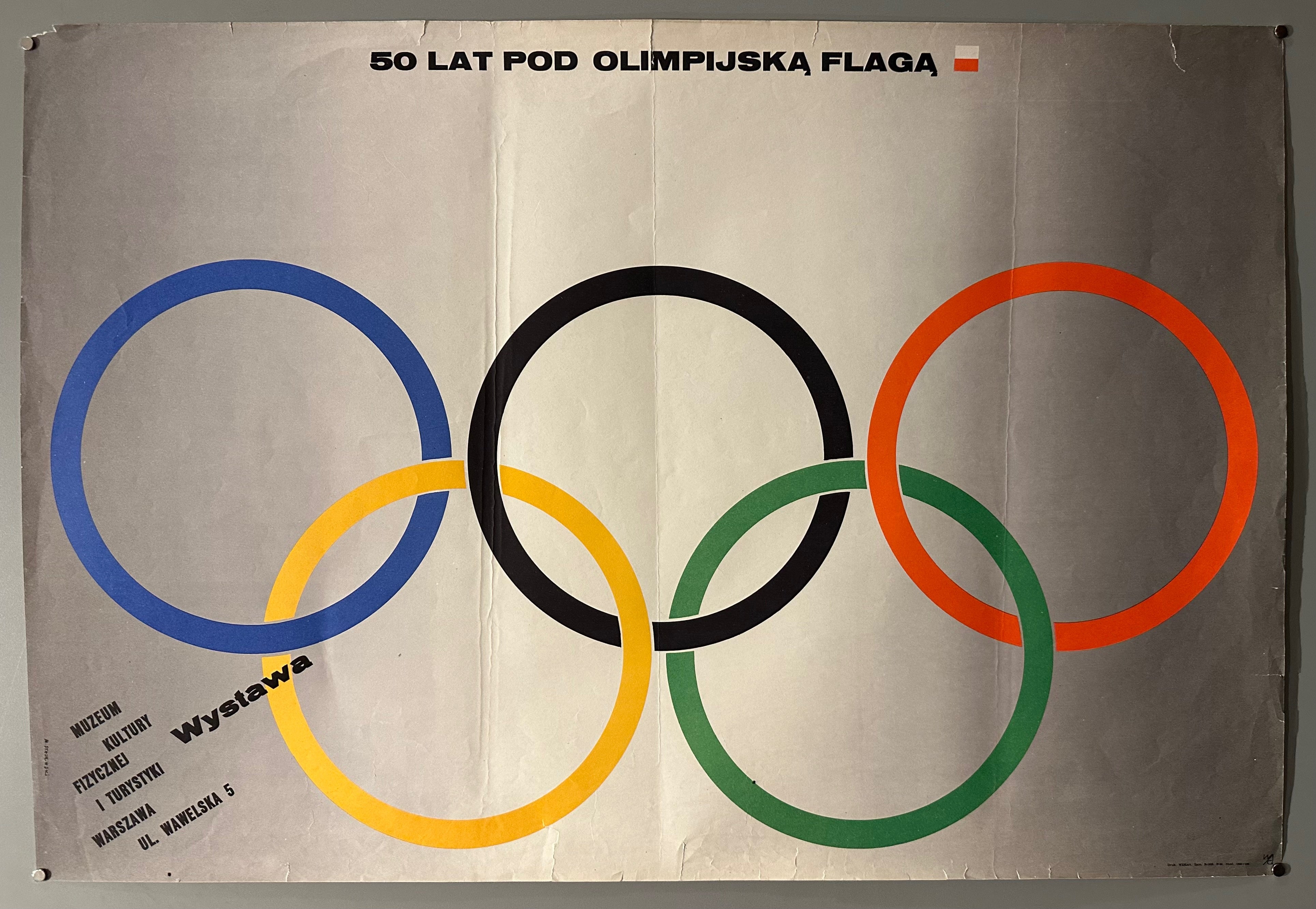 Polish Olympic Exhibition Poster