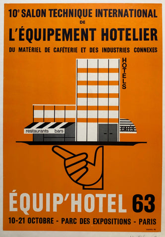 Link to L'Equipement Hotelier du Materiel de Cafeteria et des Industries Connexes - Equip'Hotel 63France, 1963 Product