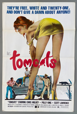 Link to They're Free, White and Twenty-One, and Dont Give A Damn About Anyone! -- TomcatsU.S.A Film, 1977 Product