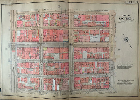 Link to Atlas of the City of New York Borough of the Manhattan (Volume 4)New York City, 1924 Product