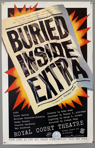 Link to  Buried Inside Extra at Royal Court Theatre PosterEngland, 1983  Product