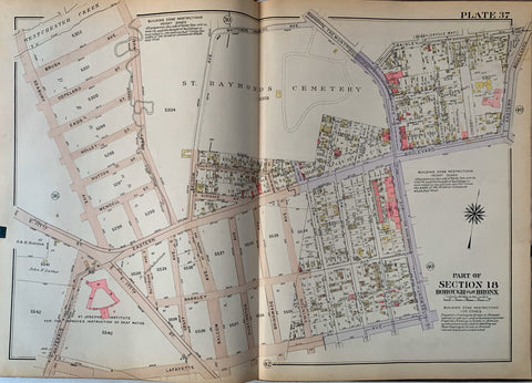 Link to Atlas of the City of New York Borough of the Bronx (Volume 3)New York City, 1927 Product