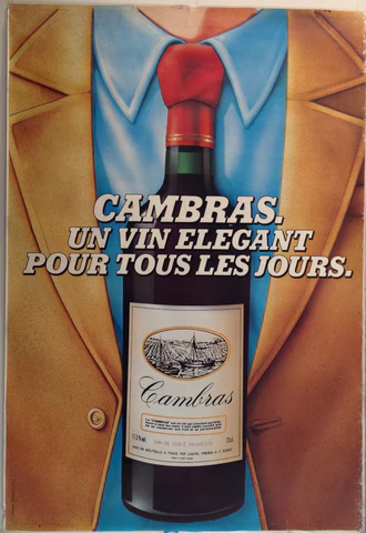 Link to Cambras. Un Vin Elegant Pour Tous Les JoursFrance, C. 1980 Product