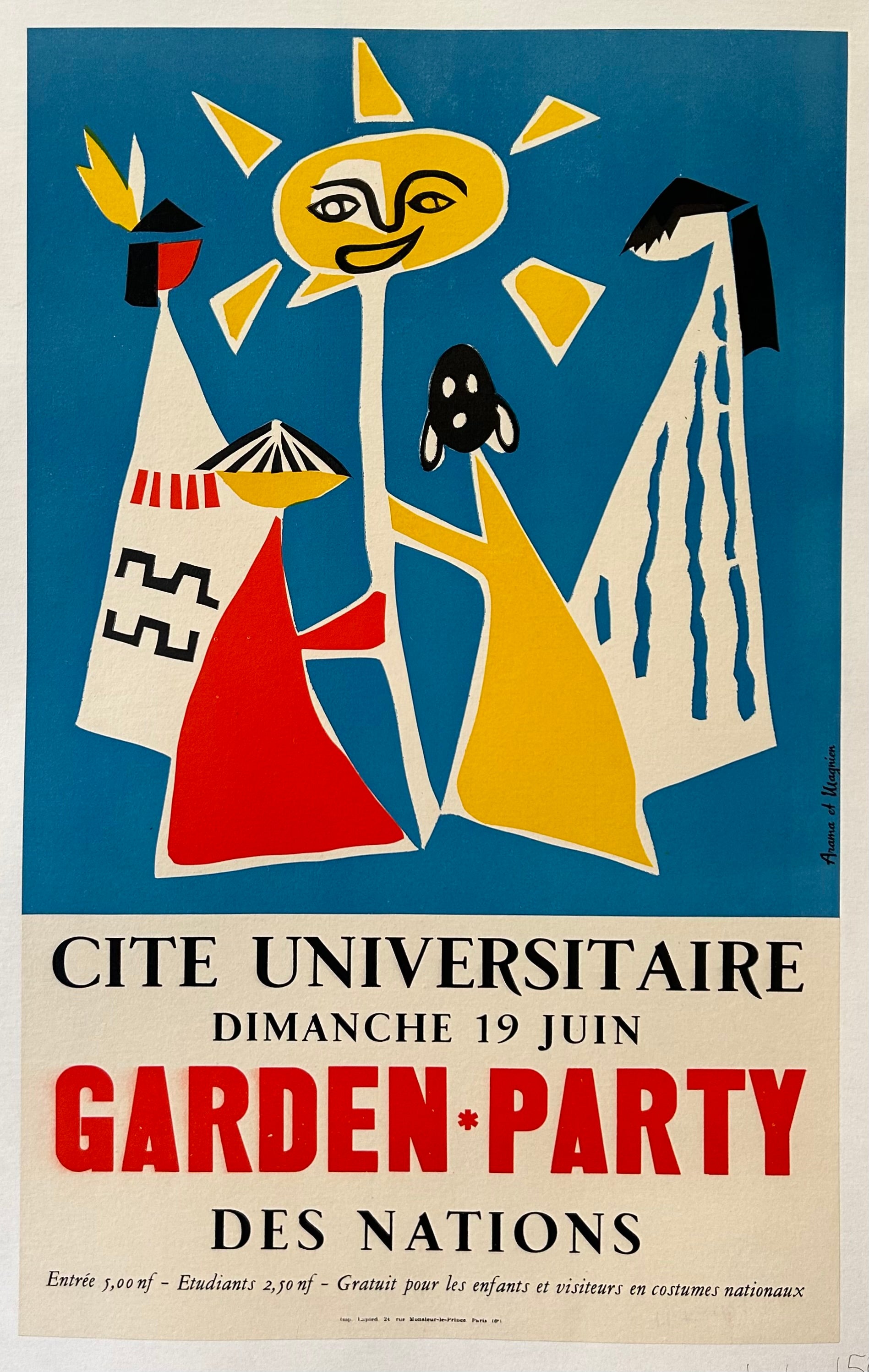 Garden Party des Nations Poster