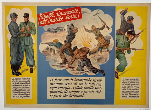 Link to  Ribelli, Ununciate all'inutile lotta!Italy, C. 1943  Product