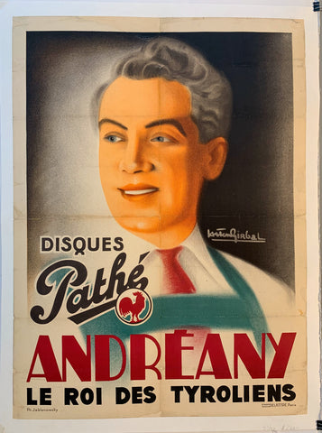 Link to  Disques Pathé Andreany Le Roi des TyroliensFrance  Product