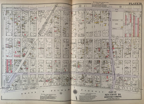 Link to Atlas of the City of New York Borough of the Bronx (Volume 3)New York City, 1927 Product