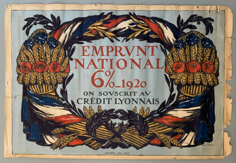 Link to  Emprunt National 1920 PosterFrance, 1920  Product
