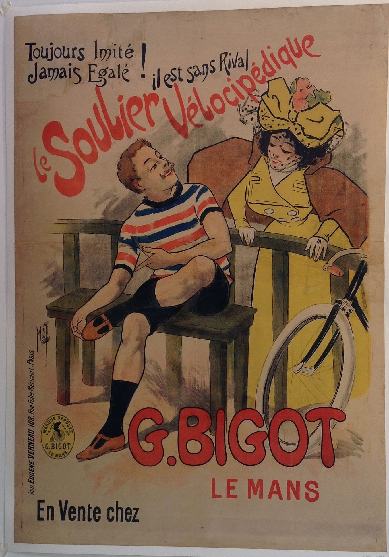 Le Soulier Vélocipédique Cycles G.Bigot