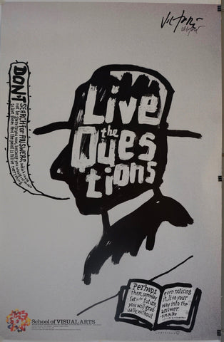 Link to  School of Visual Arts "Live the Questions"NYC, C. 2015  Product