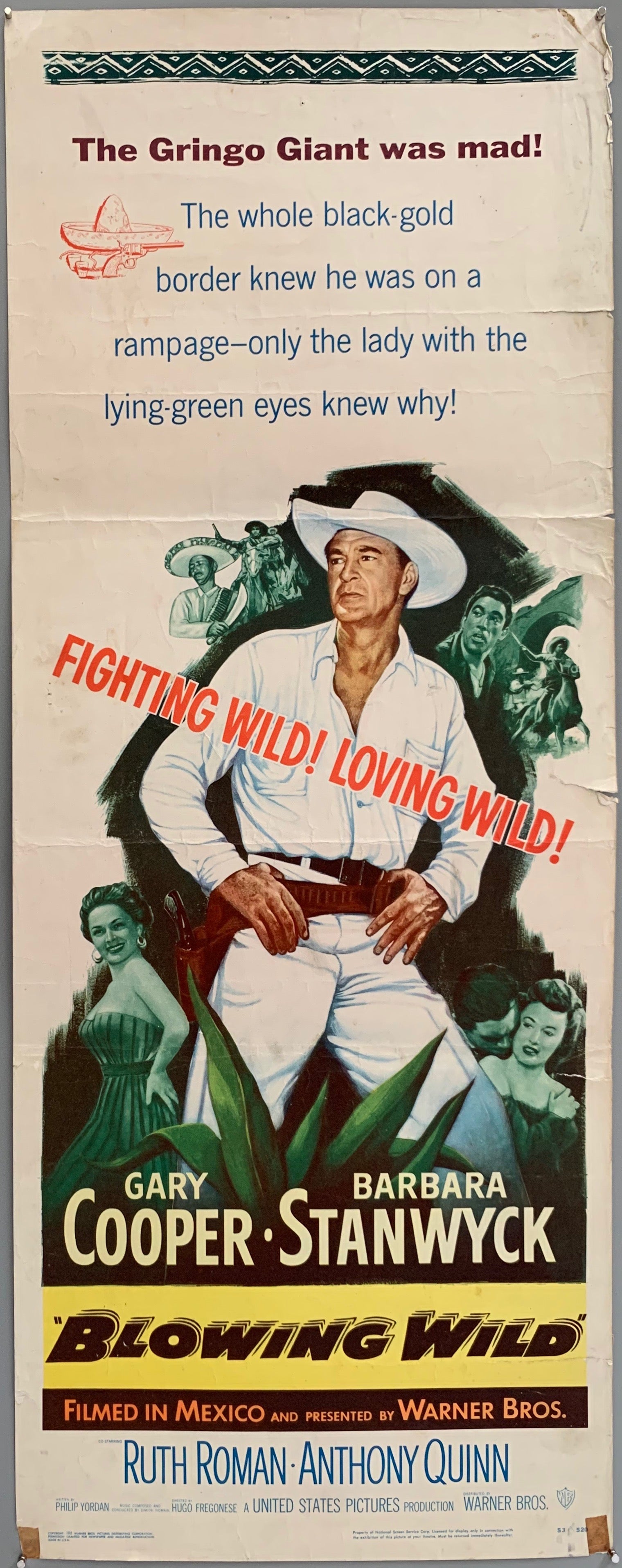 Blowing Wild Poster