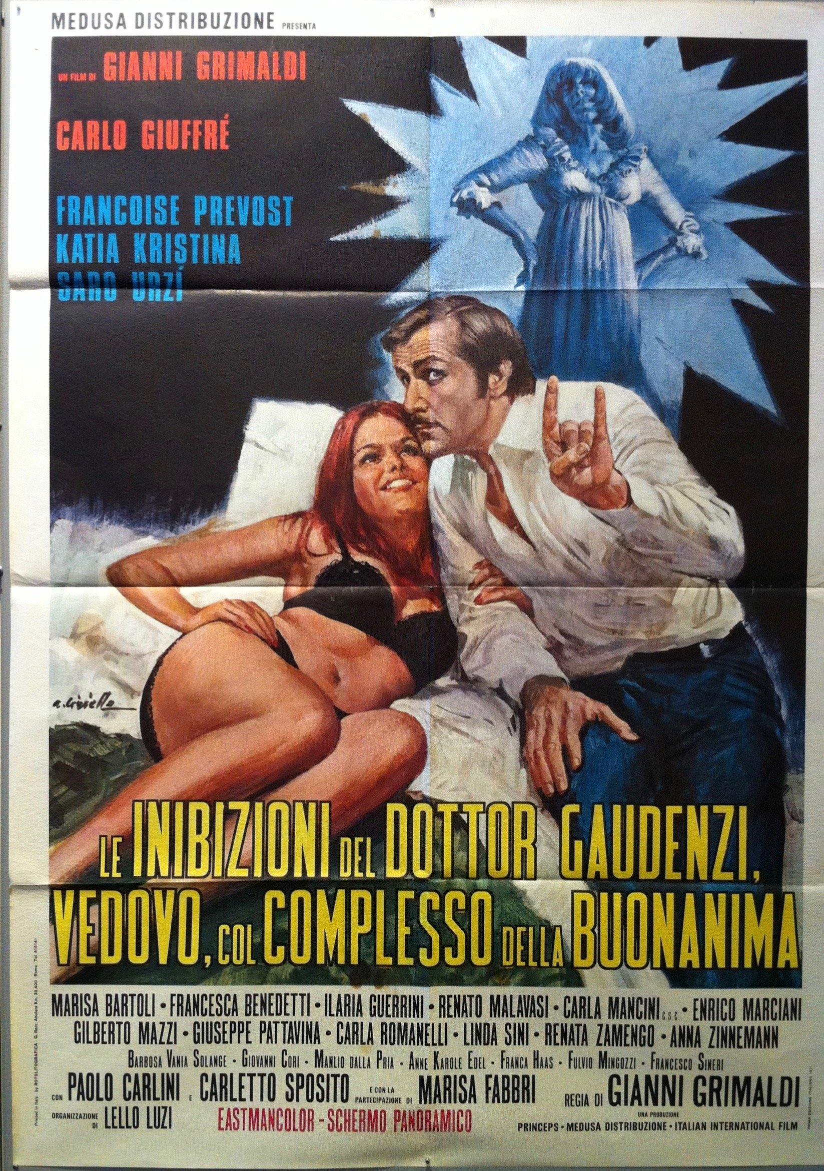 Le inibizioni del dottor gaudenzi, vedovo, col complesso della buonanima - Poster Museum