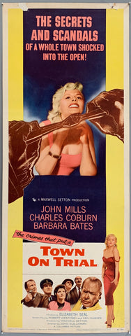 Link to  Town on Trial PosterU.S.A., 1957  Product