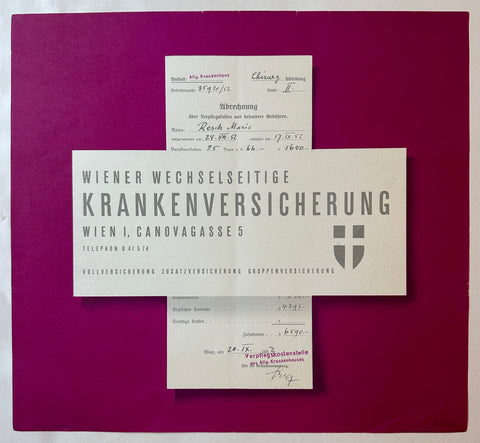 Link to  Krankenversicherung PosterAustria, c. 1952  Product