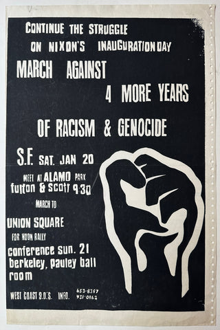Link to  March Against 4 More Years PosterUSA, 1972  Product