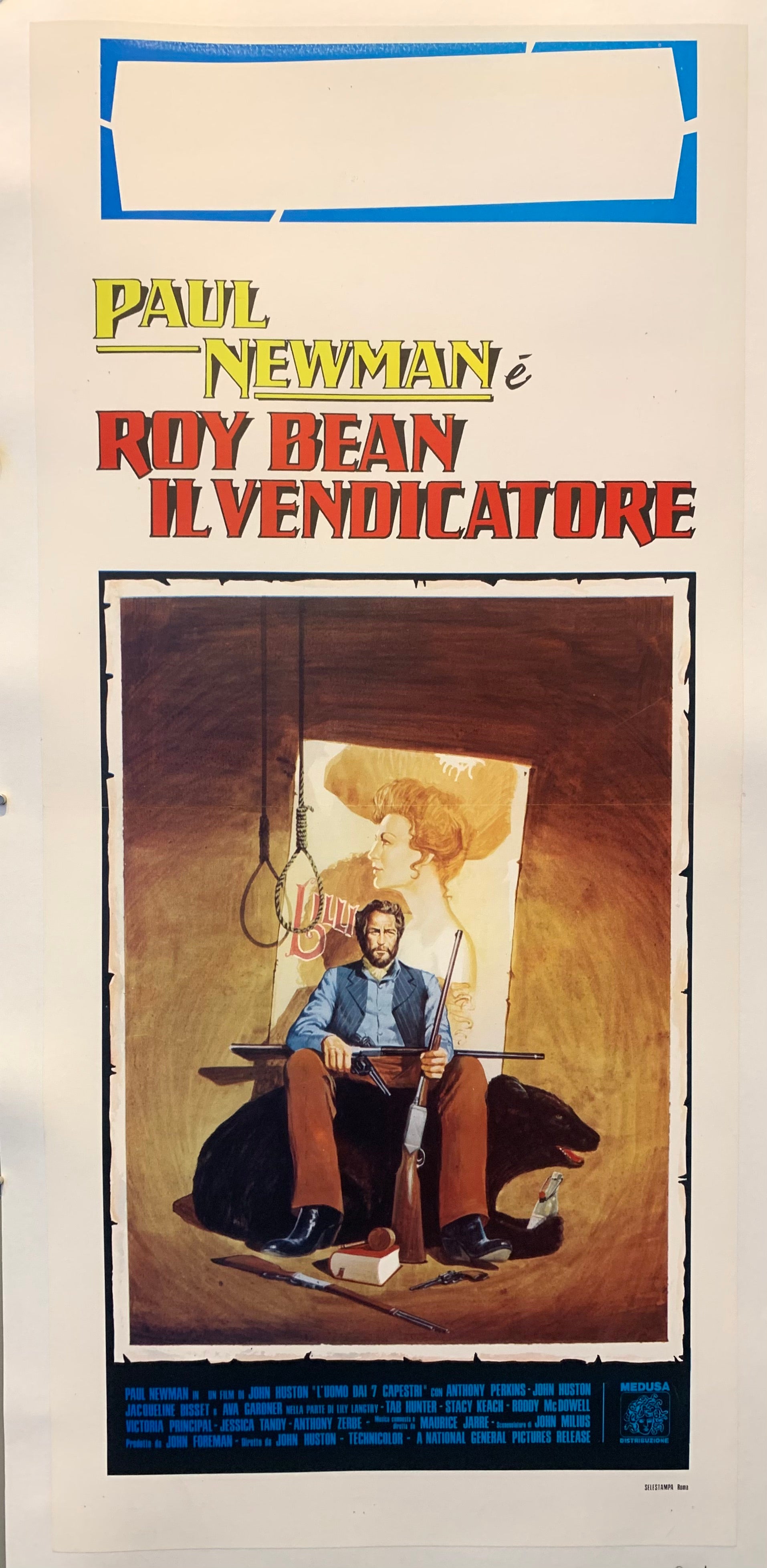 Paul Newman é Roy Bean il Vendicatore ✓