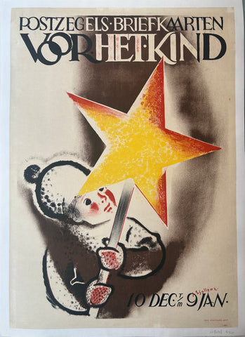 Link to  Postzegels Briefkaarten Voor Het Kind PosterNetherlands, c. 1962  Product