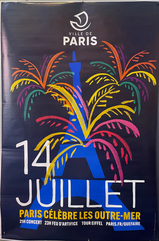 Link to  14 Juillet Paris PosterFrance, 2023  Product